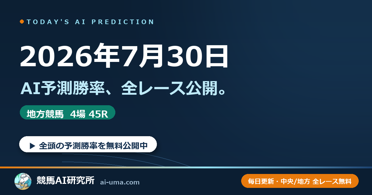 2026年7月30日
