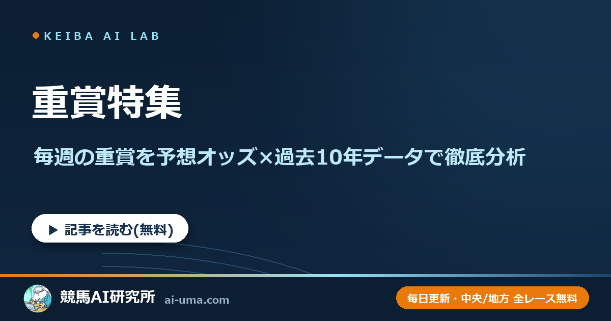 重賞特集